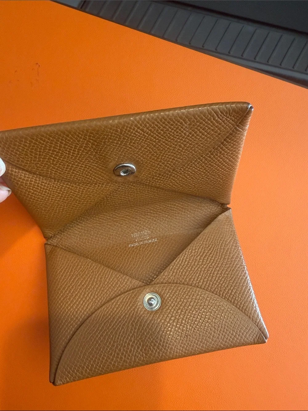Hermes card holder